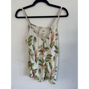 Stars Above Floral Print Cami & Shorts Pajama Set Medium